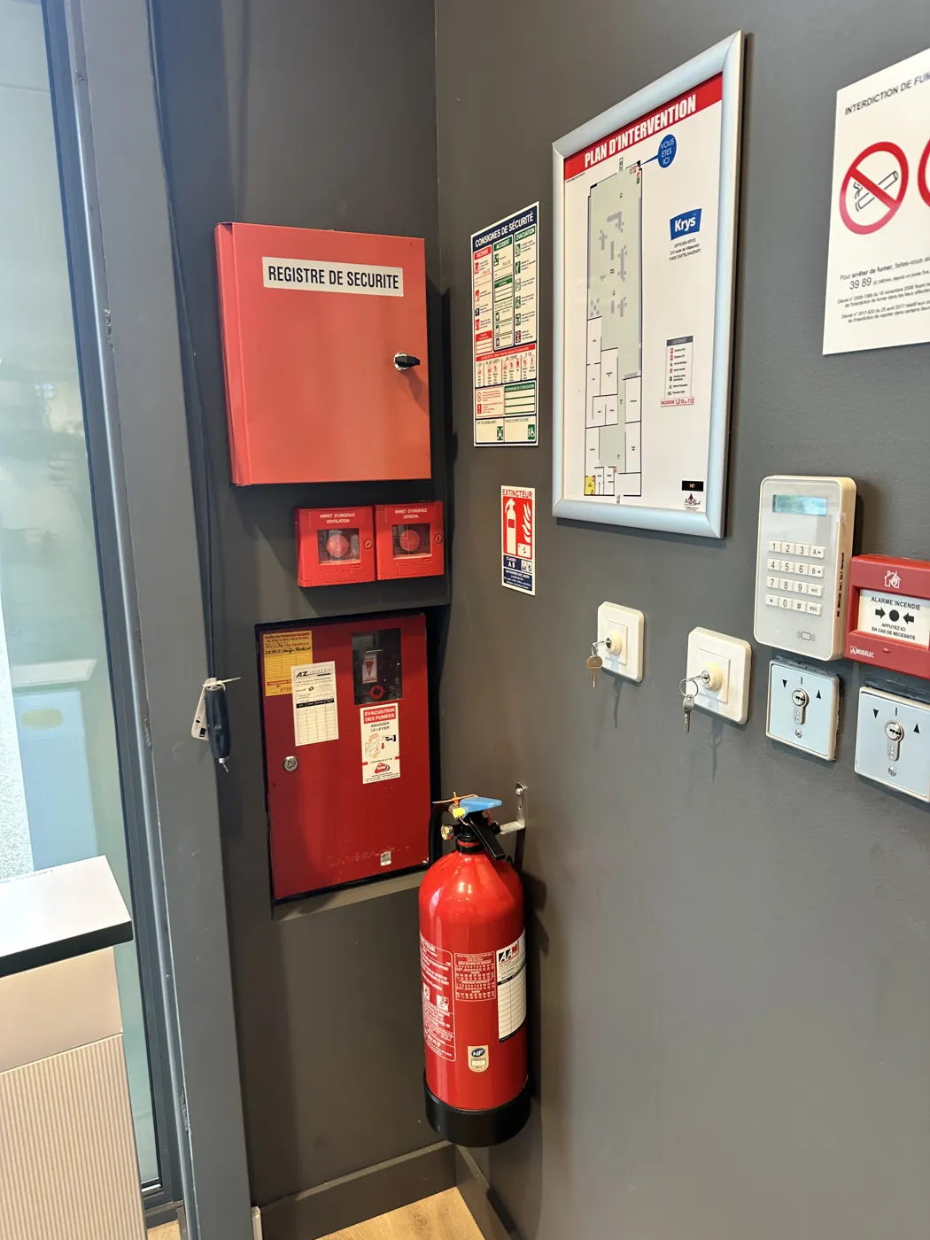 Signalisation de sécurité incendie